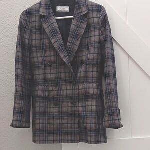 PESERICO..LINEN BLEND BLAZER..SIZE 42